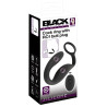 Black Velvets Cockring Plug Vibe Velvet 8 x 2.5cm